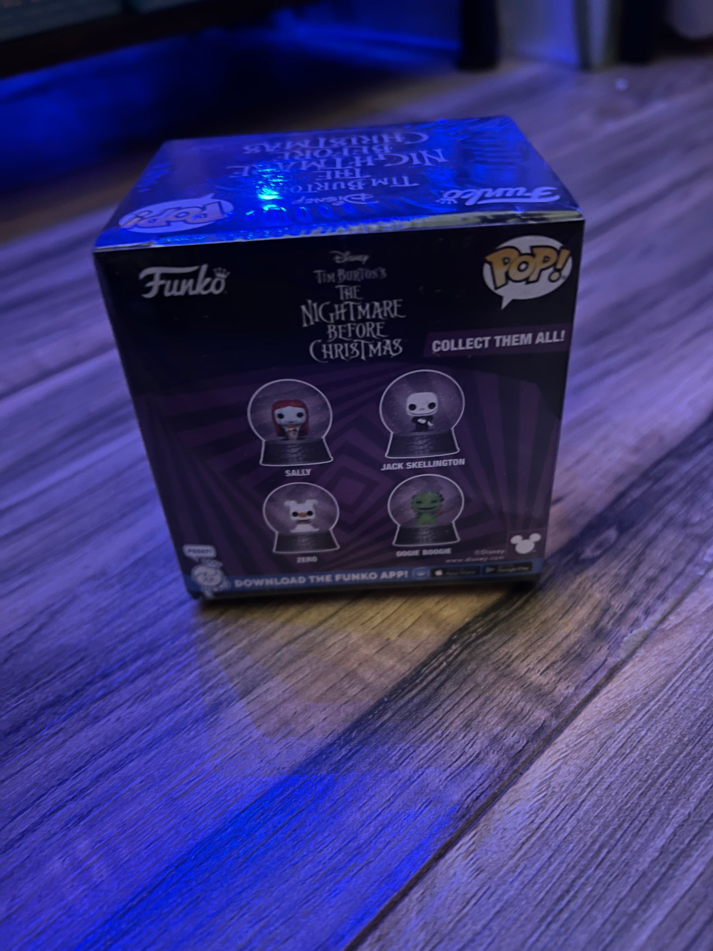 Nightmare Before Christmas Funko Globes, and mystery domes