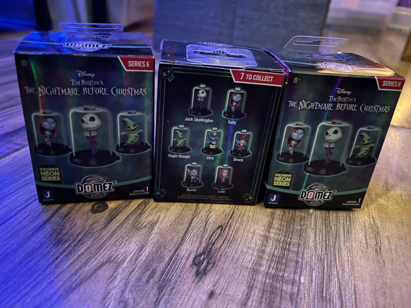 Nightmare Before Christmas Funko Globes, and mystery domes